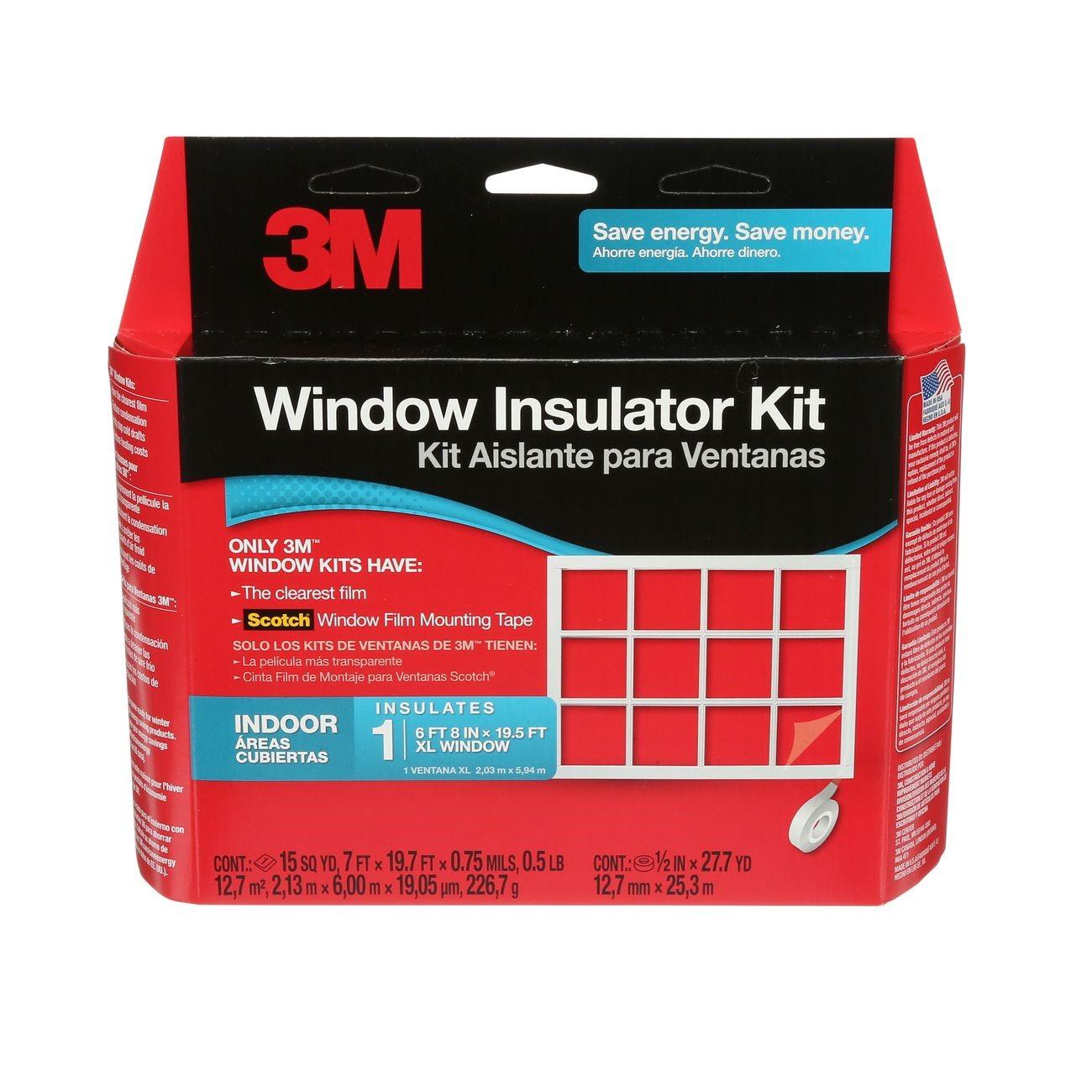 3M 3M 7100075770 Indoor Window Insulator Kit Oversized