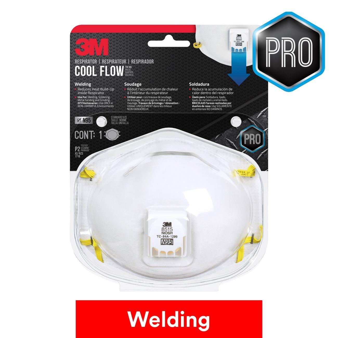 3M 3M 7100117588 Welding Valved Respirator N95