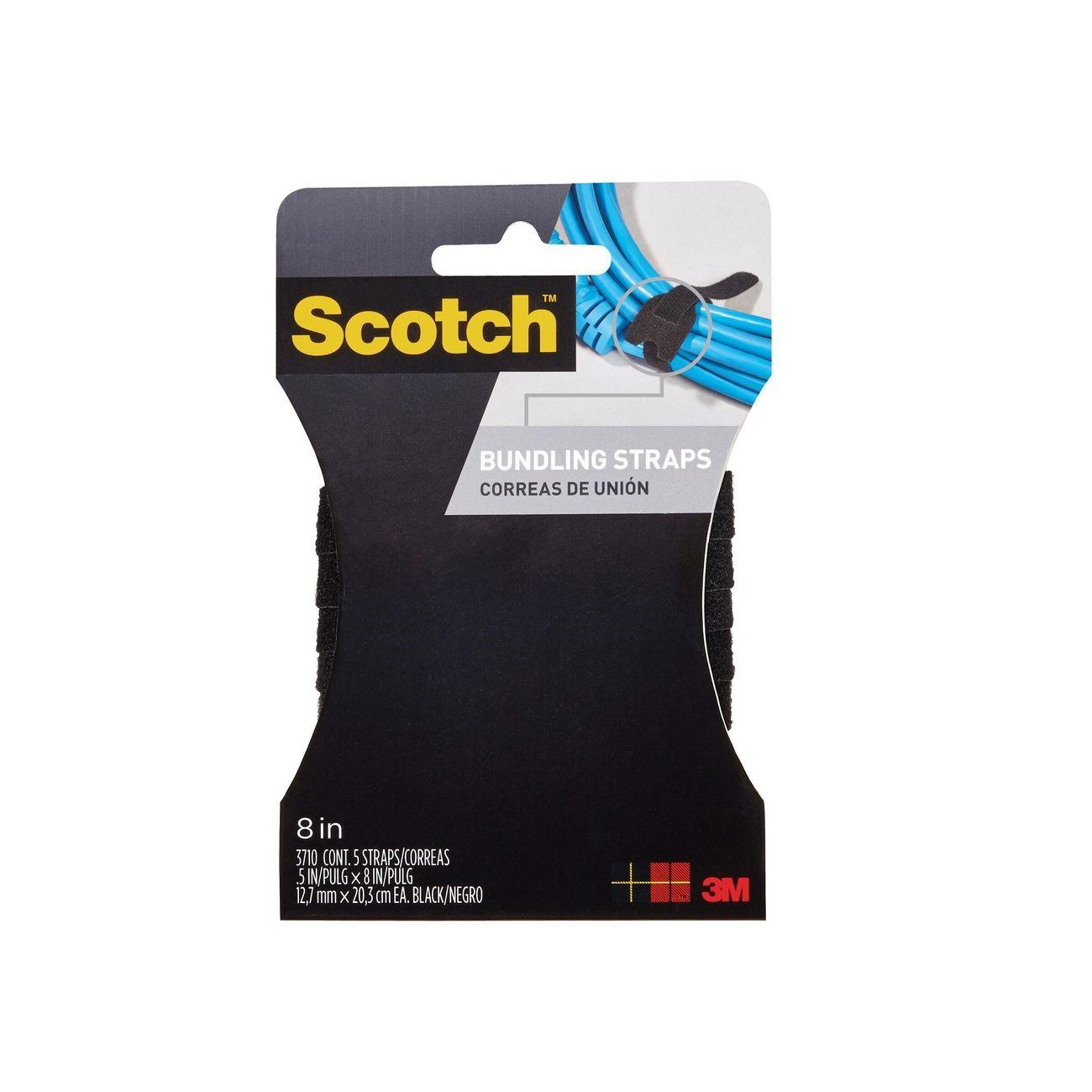 3M 3M 7010376346 Bundling Straps Black 8 Inches
