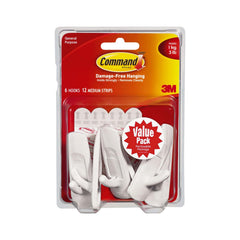 3M 3M 7100089388 Command Medium Utility Hook Value Pack