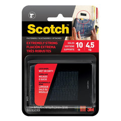 3M 3M 7100055877 Reclosable Fastener Strips 1x3 in Black