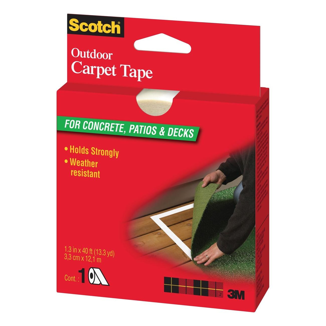 3M 3M 7010412385 Outdoor Carpet Tape 1.375 in X 40 Ft