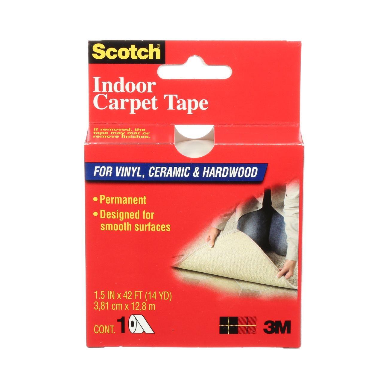 3M 3M 7010410465 Double Sided Carpet Tape 1.5x42 Ft