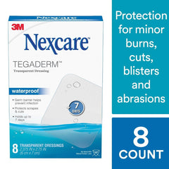 3M 3M 7000029795 Nexcare Tegaderm Transparent Dressing 8ct