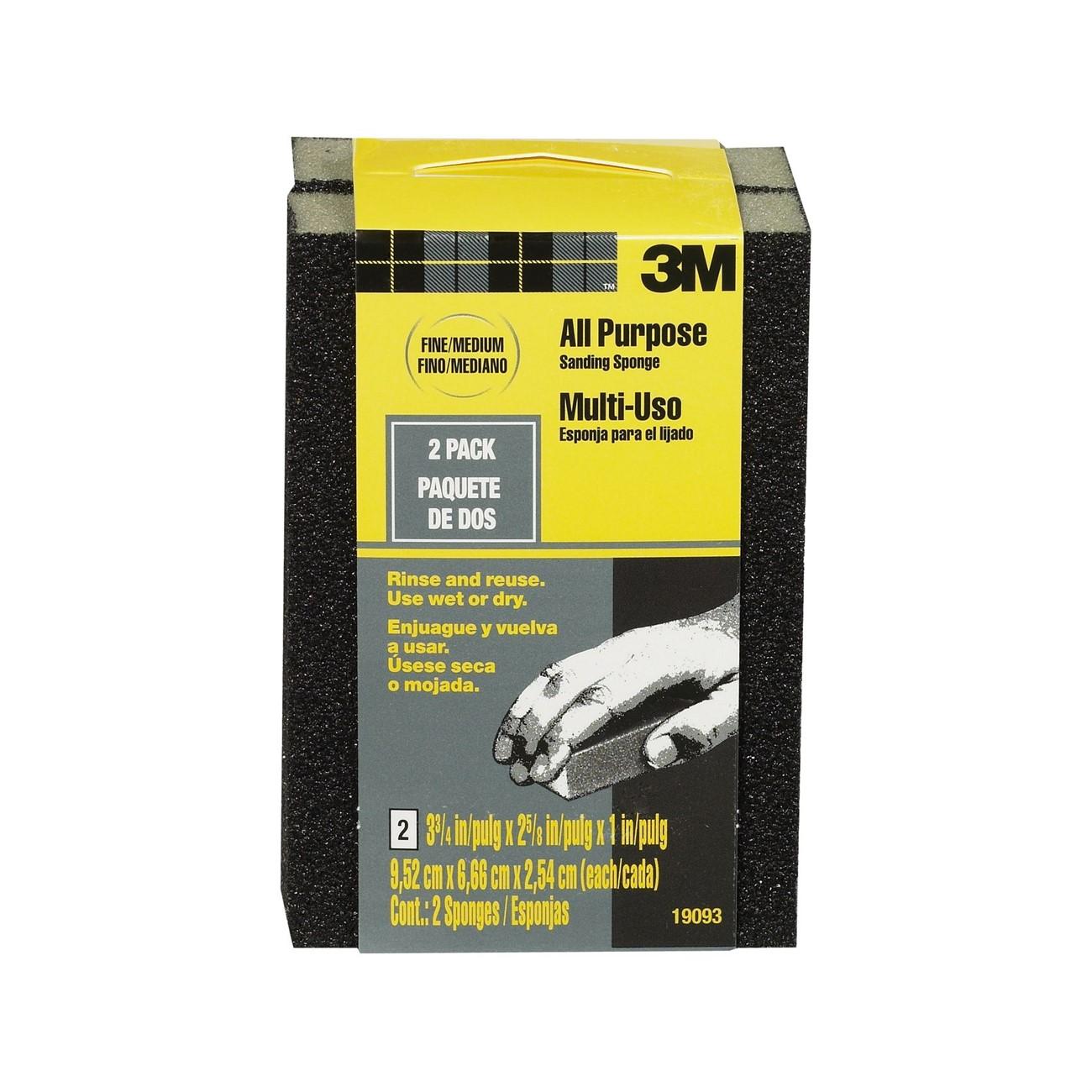 3M 3M 7010340441 Drywall Sanding Sponge Fine Medium Grit