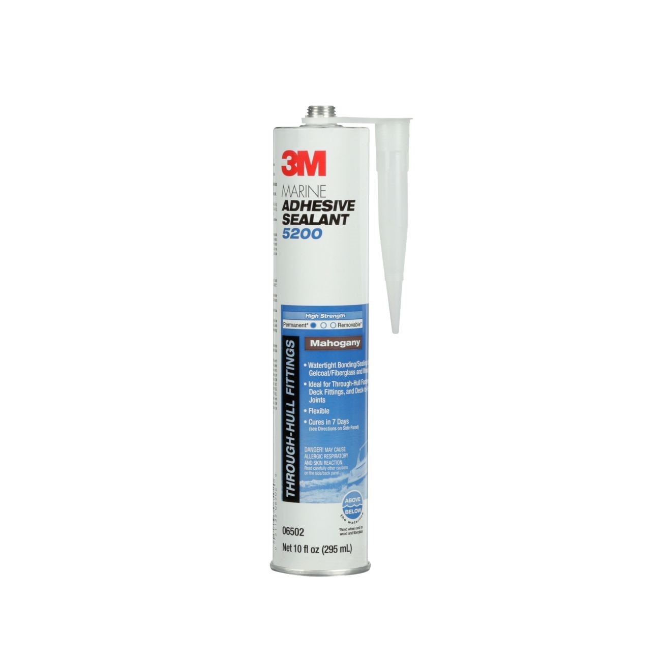 3M 3M 7000045778 Marine Adhesive Sealant Mahogany