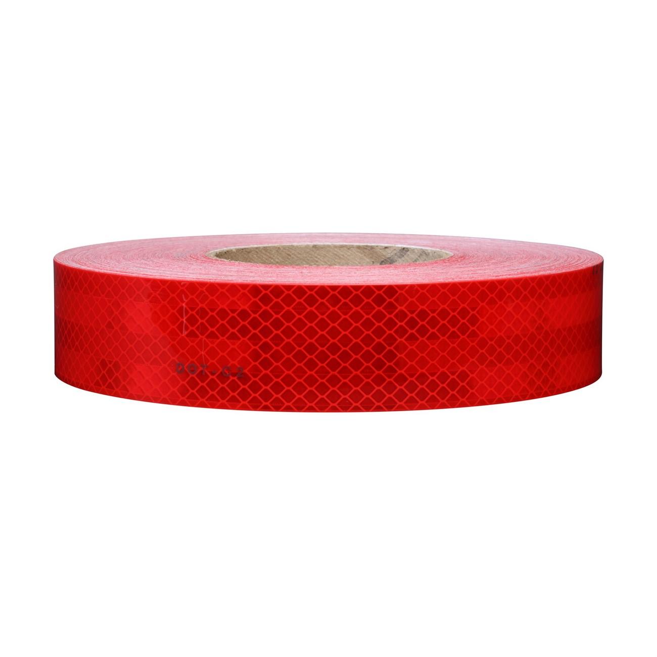 3M 3M 7100138240 Diamond Grade Conspicuity Marking Red 2x12 in