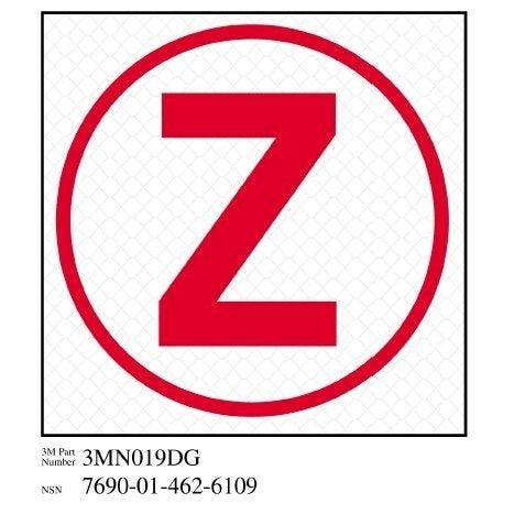 3M 3M 7010344774 Damage Control Sign 4x4 Inches