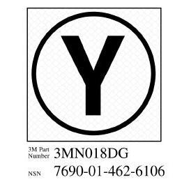 3M 3M 7010388572 Diamond Grade Damage Control Sign Cir Yoke
