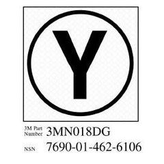 3M 3M 7010388572 Diamond Grade Damage Control Sign Cir Yoke