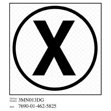 3M 3M 7010388570 Diamond Grade Damage Control Sign 4x4