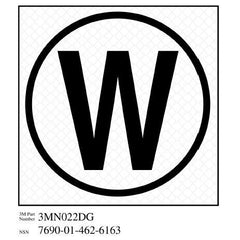 3M 3M 7010388574 Damage Control Sign Character 4x4 in
