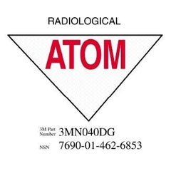 3M 3M 7010343534 Diamond Grade Damage Control Sign Radiolog