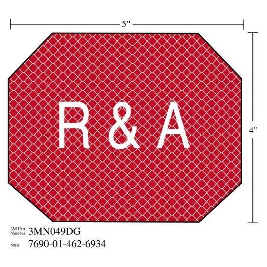 3M 3M 7010317678 Diamond Grade Damage Control Sign 5x4
