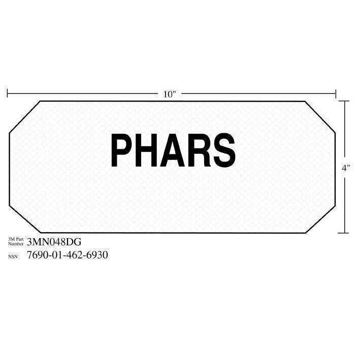 3M 3M 7010388685 Diamond Grade Damage Control Sign
