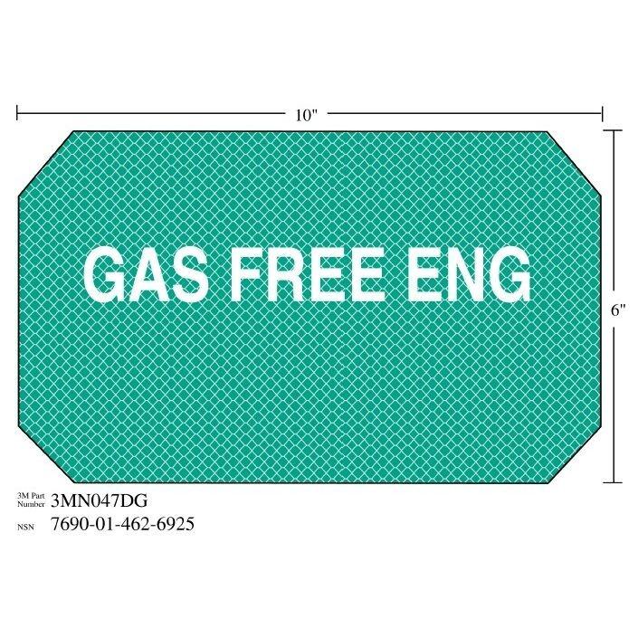 3M 3M 7010343536 Diamond Grade Damage Control Sign 10x6
