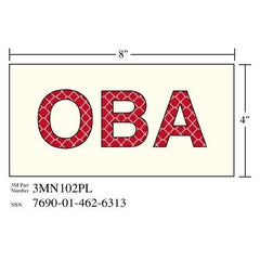 3M 3M 7010388689 Photoluminescent Film Shipboard Sign