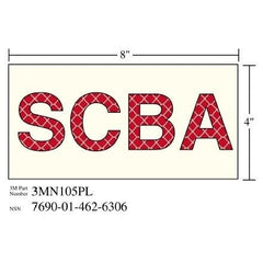 3M 3M 7010389812 Photoluminescent Shipboard Sign Scba