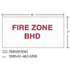 3M 3M 7010388688 Diamond Grade Damage Control Sign