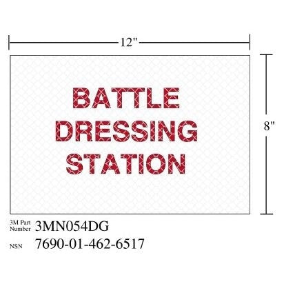 3M 3M 7010343538 Diamond Grade Damage Control Sign 12x8