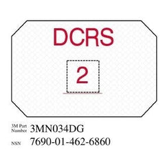 3M 3M 7010388579 Diamond Grade Damage Control Sign 8x12