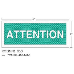 3M 3M 7010343551 Diamond Grade Safety Sign 6x2 Inches