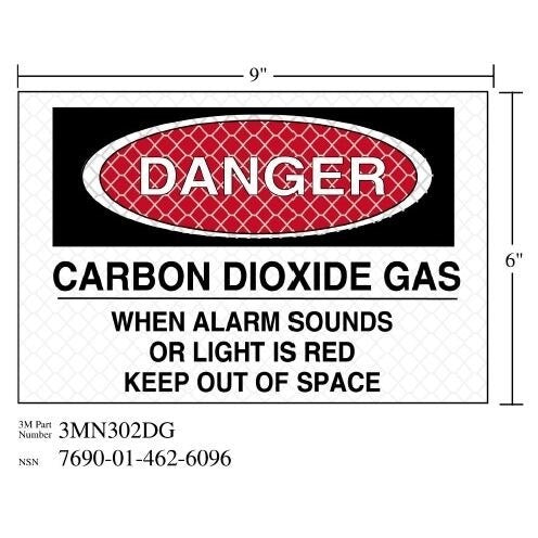 3M 3M 7010389836 Diamond Grade Fire Fighting Sign 9x6