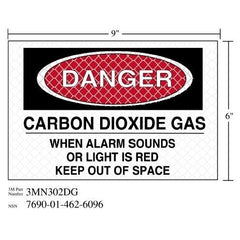 3M 3M 7010389836 Diamond Grade Fire Fighting Sign 9x6
