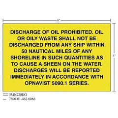 3M 3M 7010343553 Diamond Grade Safety Sign Film 7x5 in
