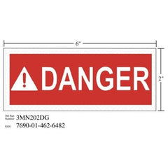 3M 3M 7010389826 Diamond Grade Safety Sign 6x2