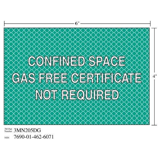 3M 3M 7010343549 Diamond Grade Safety Sign 6x4 Inches