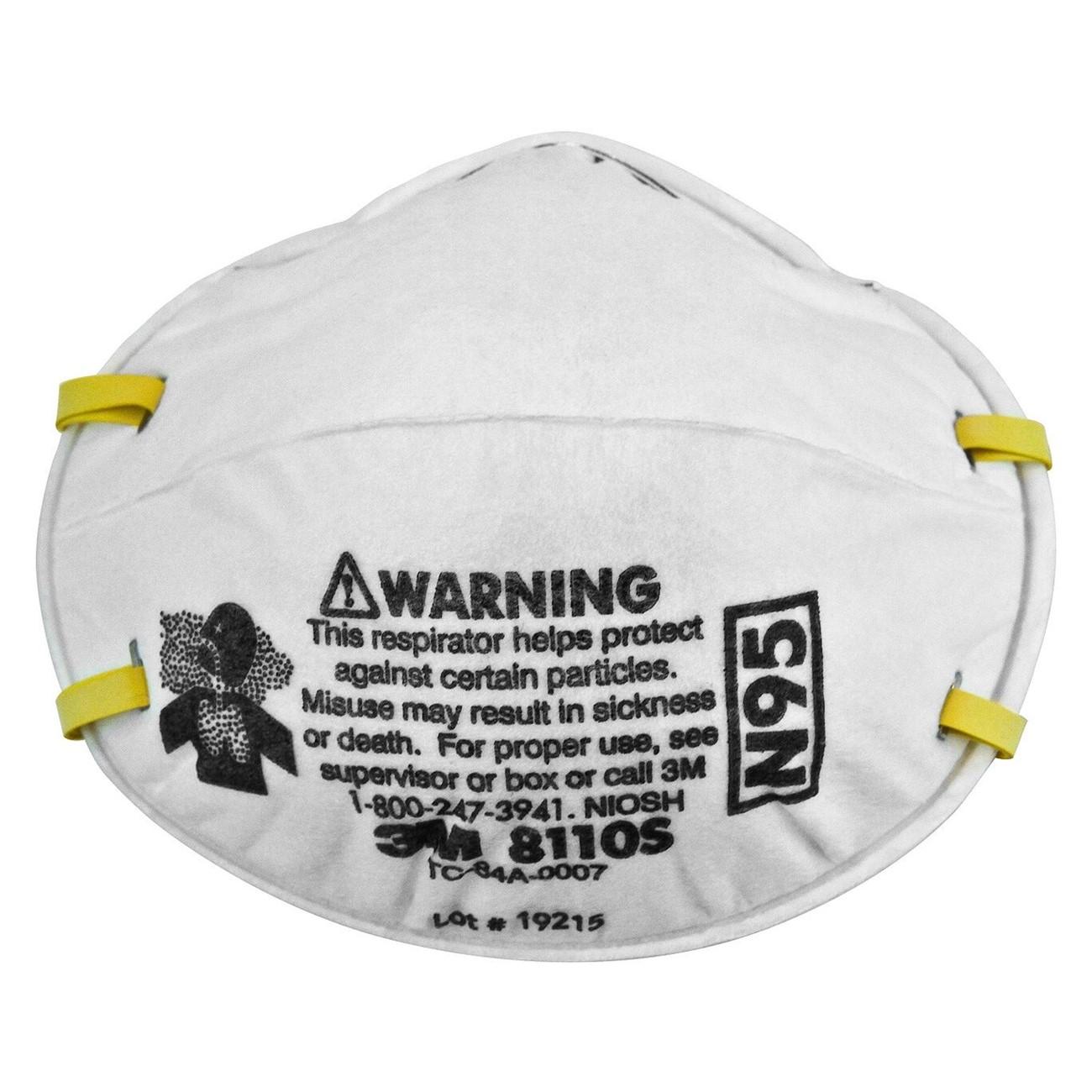 3M 3M 7000052065 Disposable N95 Respirator Small