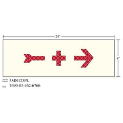 3M 3M 7010317808 Photoluminescent Film Shipboard Sign
