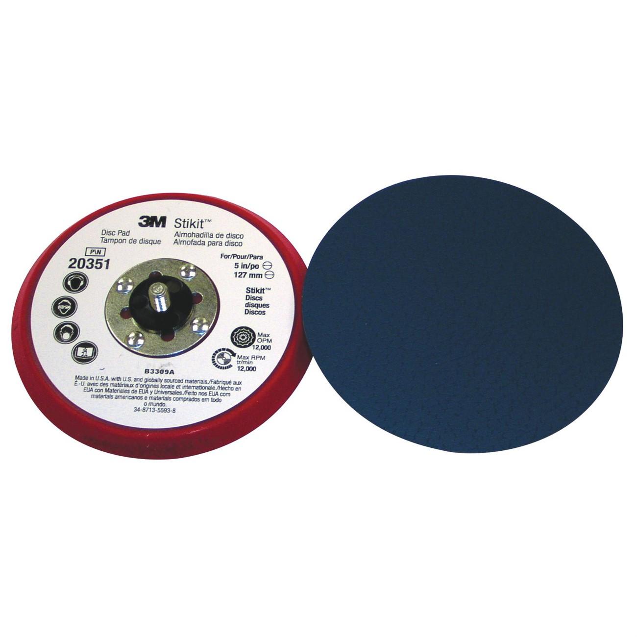 3M 3M 7000118611 Stikit Low Profile Disc Pad 5 in