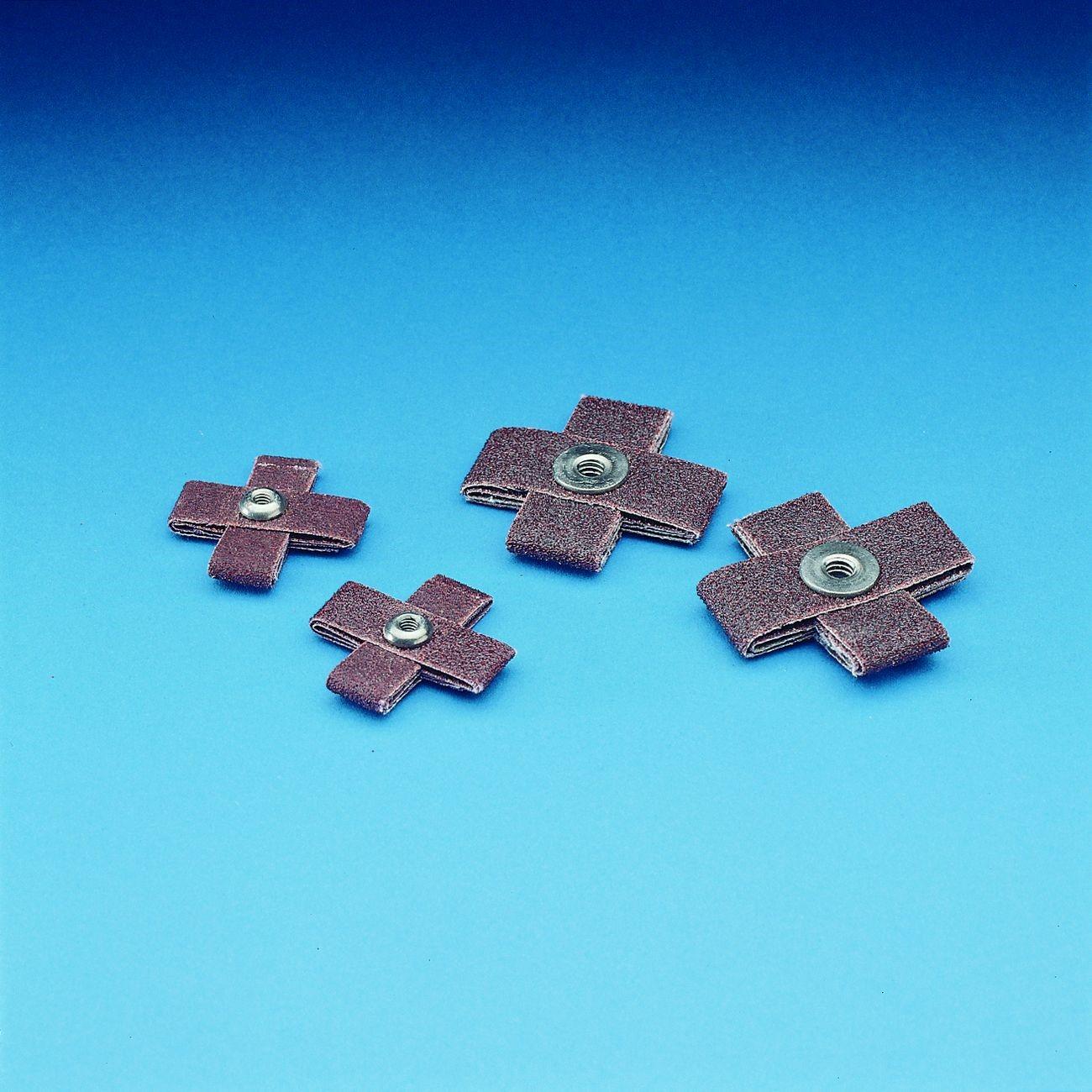 3M 3M 7100105558 Cross Pad 747D 80 Grit 2x2x3/4 in