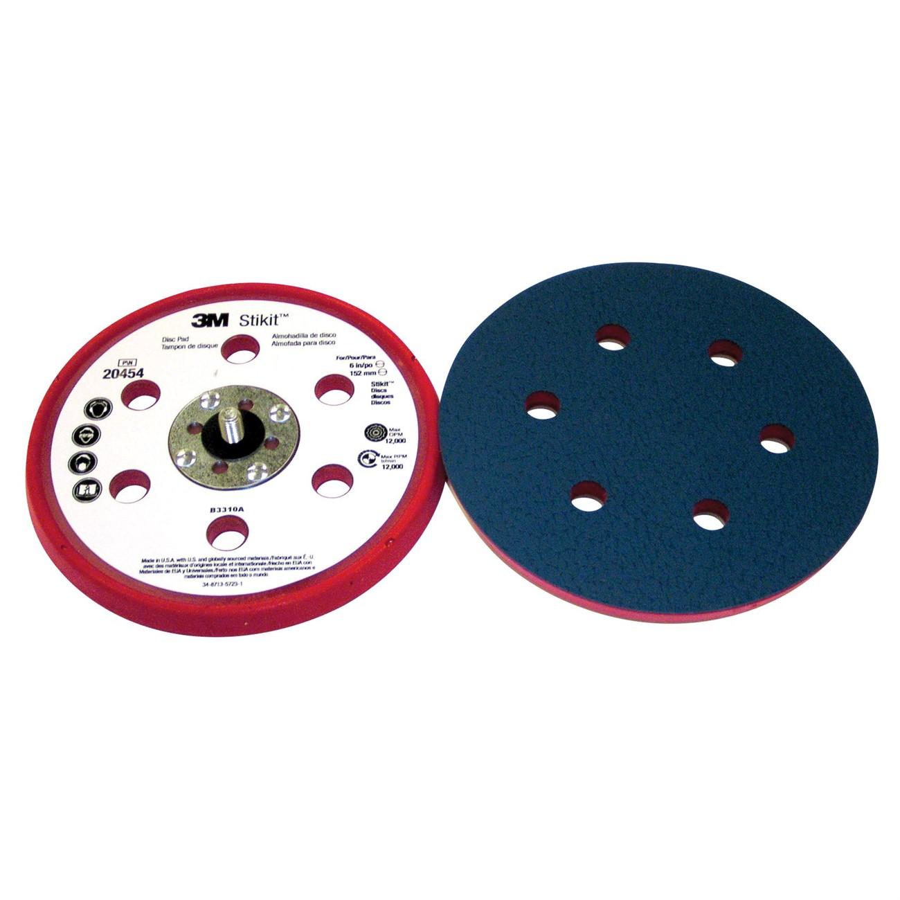 3M 3M 7100119723 Stikit D/f Low Profile Disc Pad 6 in