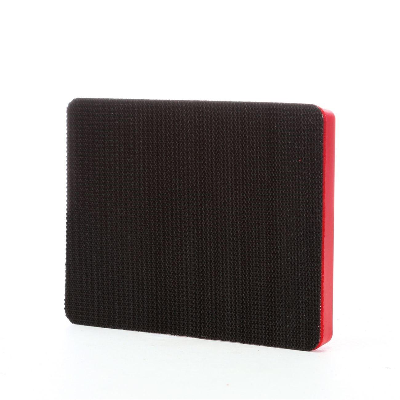 3M 3M 7000045010 Hookit Sanding Pad 3x4x0.5 in Red Foam