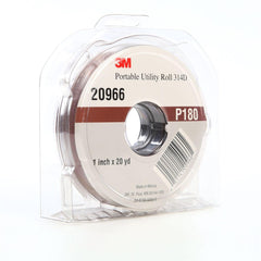 3M 3M 7010326034 Utility Cloth Roll 1in X 20yd P180 J-weight