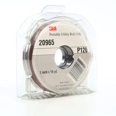 3M 3M 7010360120 Utility Cloth Roll 1in X 16yd P120 Grit