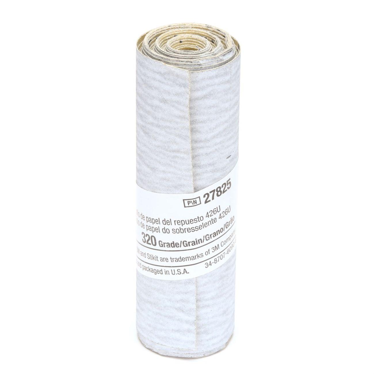 3M 3M 7010308160 Stikit Paper Refill Roll 426U 320 Grit