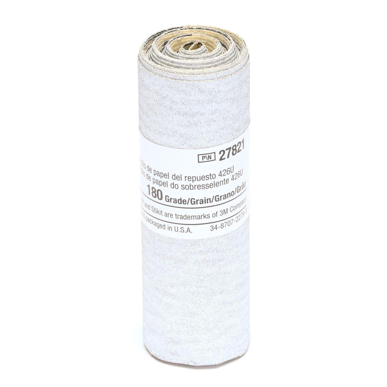 3M 3M 7000045205 Stikit Paper Refill Roll 426U 180 Grit