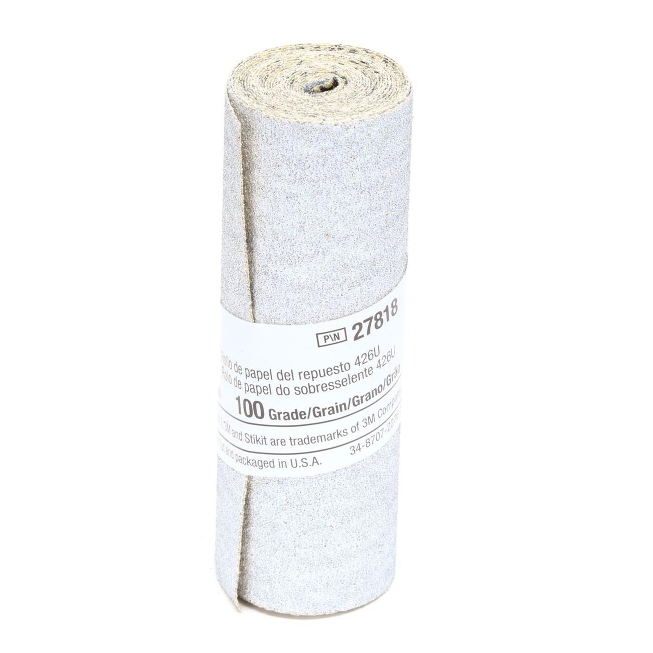 3M 3M 7000045202 Stikit Paper Refill Roll 426U 100 Grit