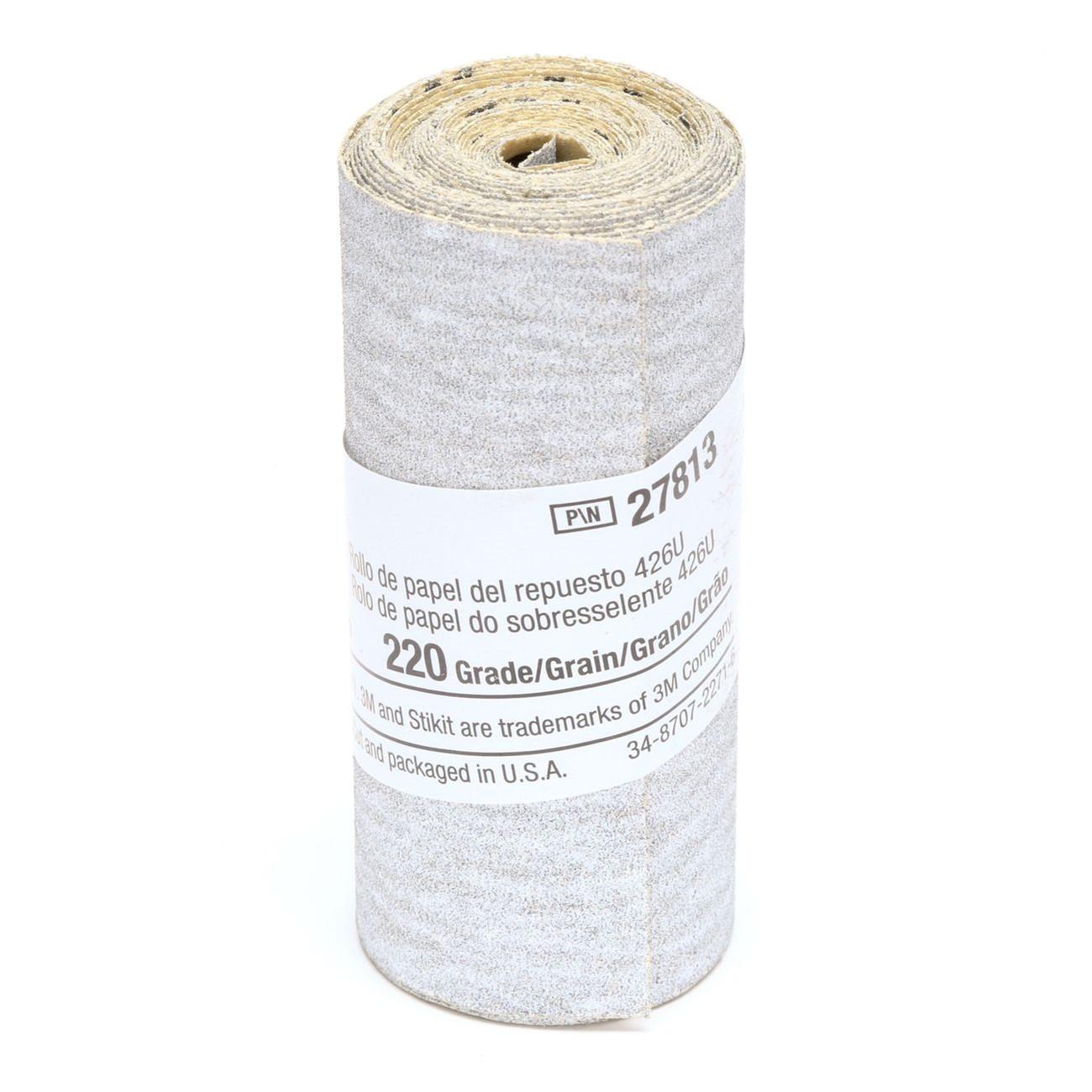 3M 3M 7000028211 Stikit Paper Refill Roll 426U 220 Grit