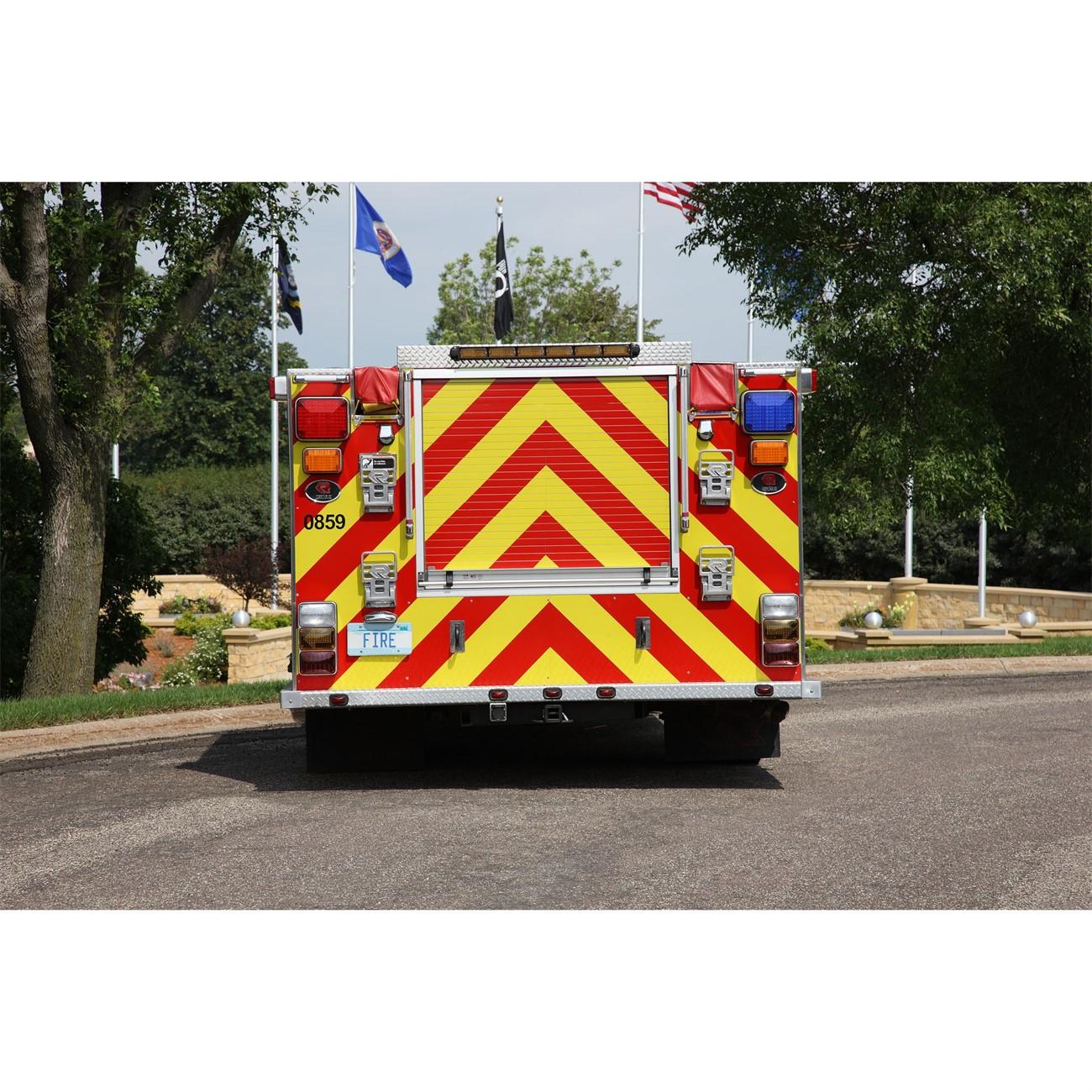 3M 3M 7000142262 Emergency Vehicle Marking Tape Red