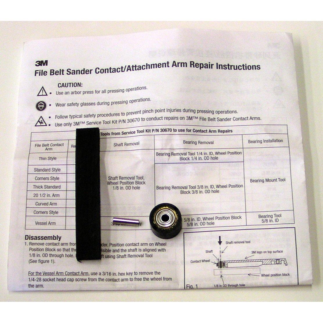 3M 3M 7010326907 File Belt Arm Repair Kit 28374