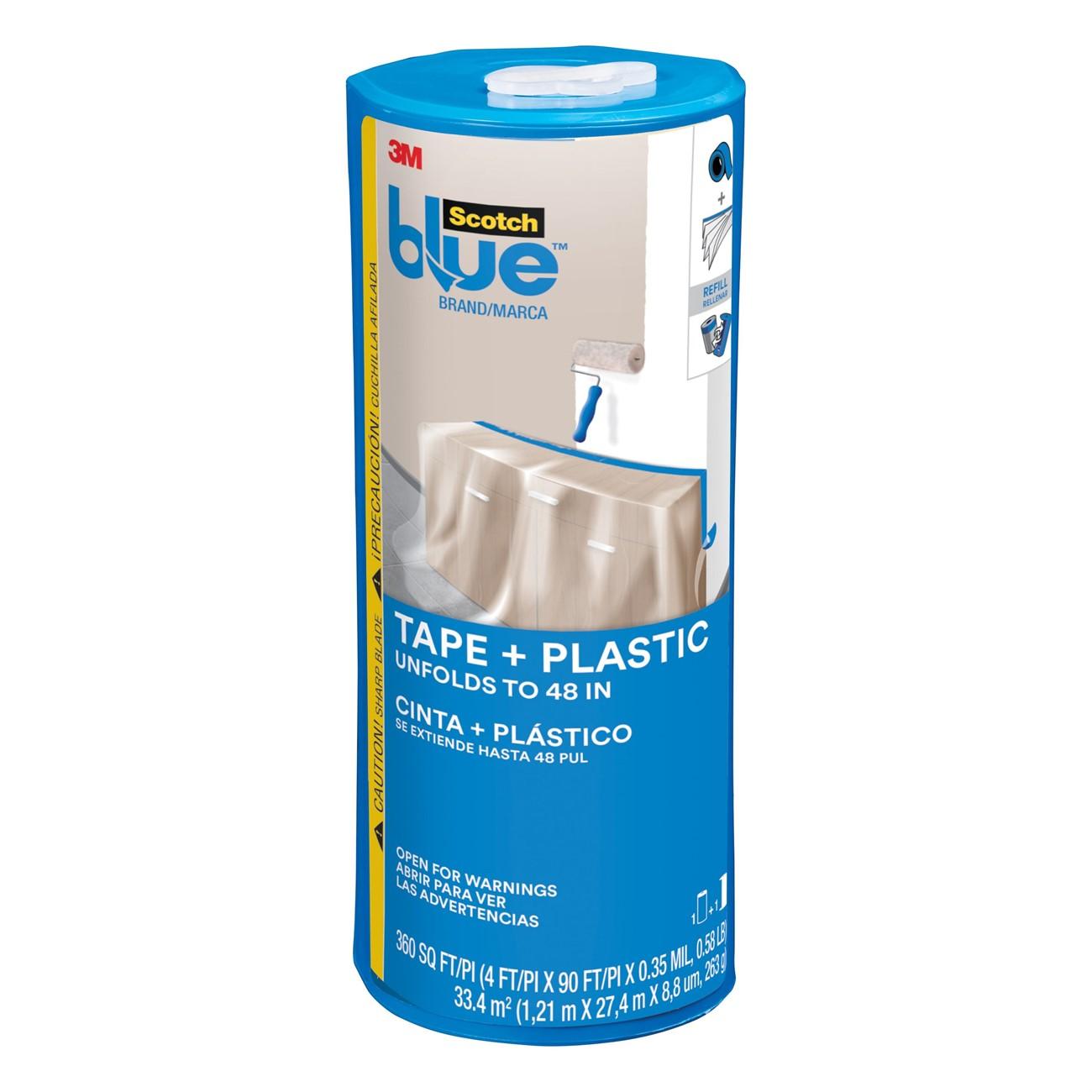 3M 3M 7100197948 Pre-taped Painters Plastic 48 Inches
