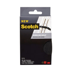 3M 3M 7010376347 Bundling Wrap 0.75in X 12ft Black