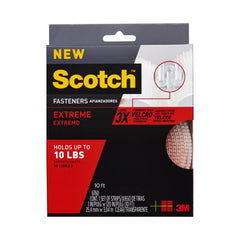 3M 3M 7100110923 Reclosable Fastener Strips 1in X 10ft Clear