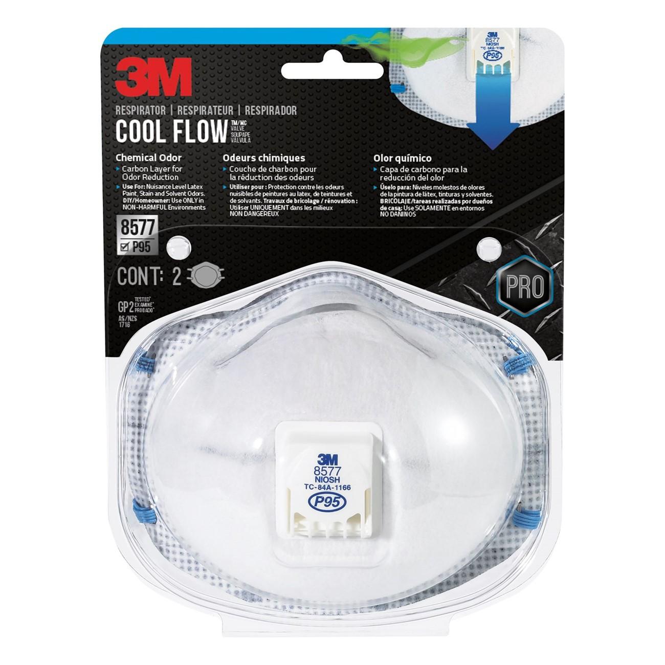 3M 3M 7100189894 Chemical Odor Valved Respirator P95