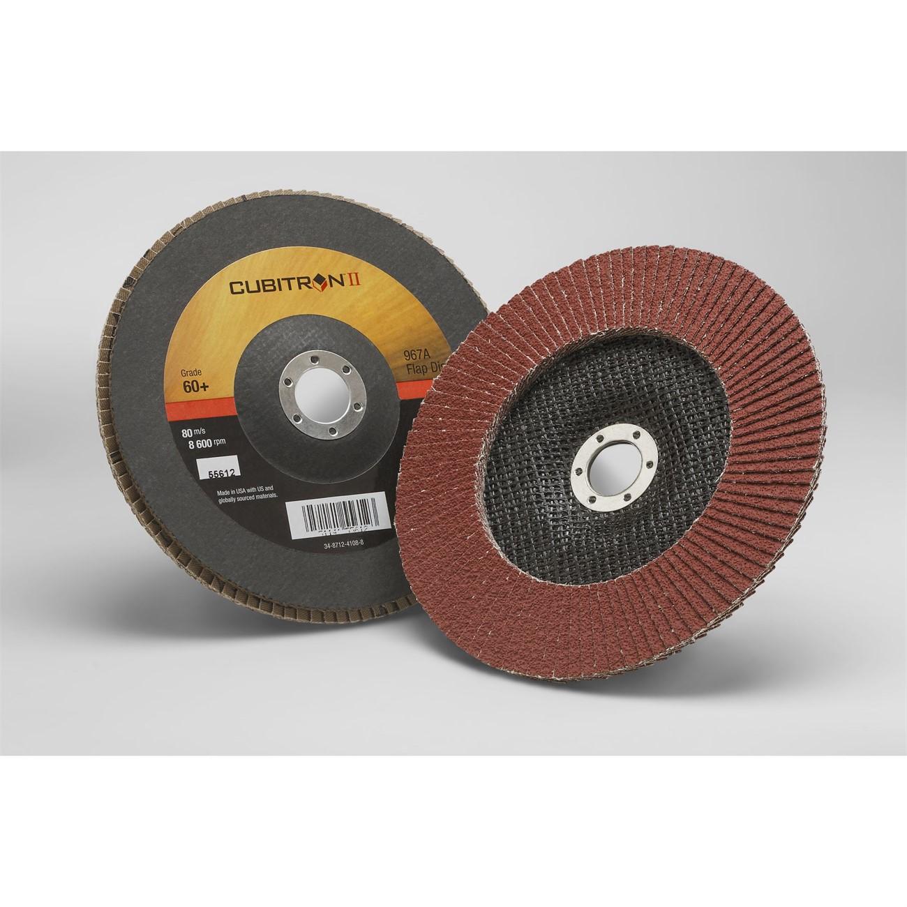3M 3M 7000148185 Flap Disc 7 Inch 60 Grit Cubitron Ii 967A